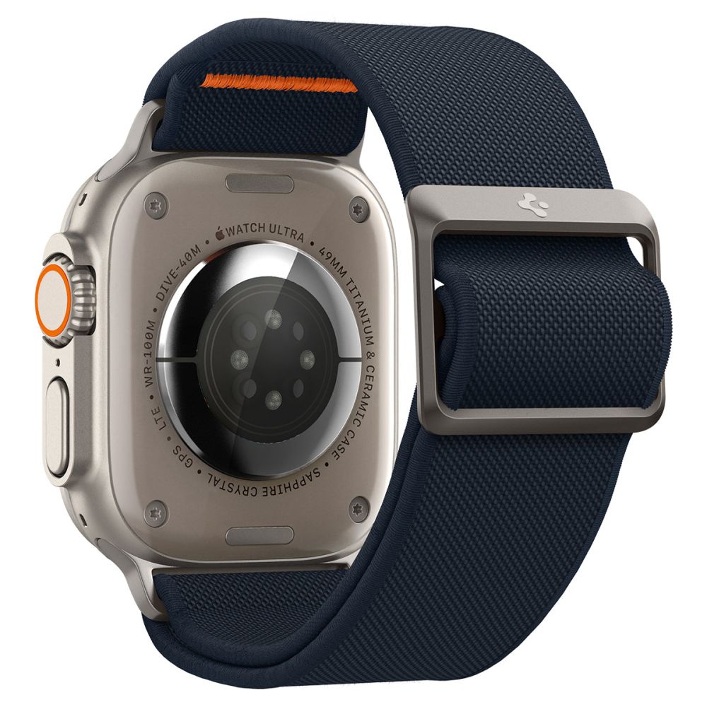 Spigen Fit Lite Ultra Armband für Apple Watch 49mm / 46mm / 45mm / 44mm / 42mm Serie, Marineblau AMP05984