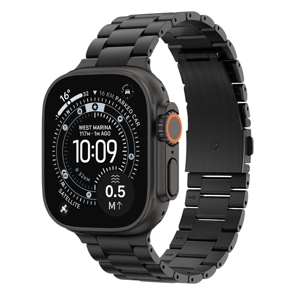 Spigen Modern Fit Armband für Apple Watch 49mm / 46mm / 45mm / 44mm / 42mm Serie, Schwarz AMP11577