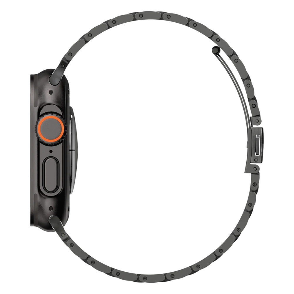 Spigen Modern Fit Armband für Apple Watch 49mm / 46mm / 45mm / 44mm / 42mm Serie, Schwarz AMP11577