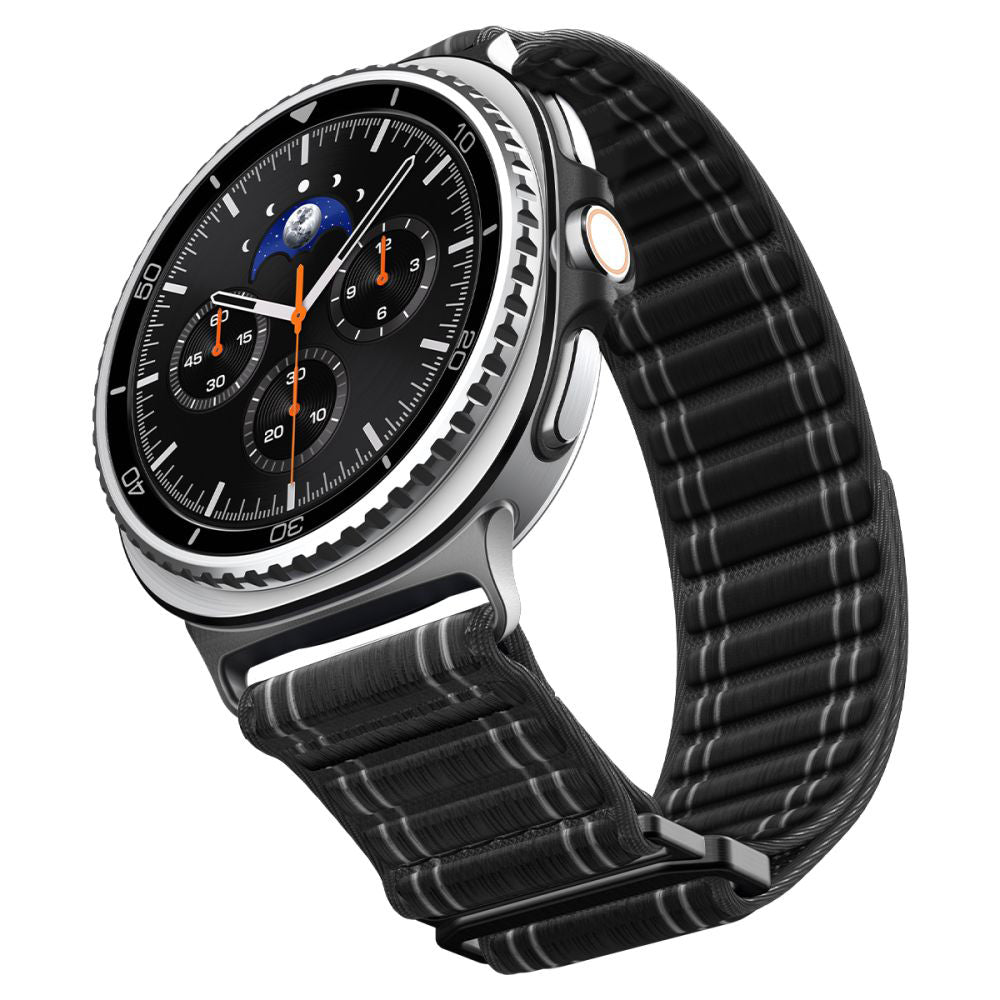 Spigen WBF0 Armband für Samsung Galaxy Watch8 / Watch8 Classic Series, Schwarz AMP10153
