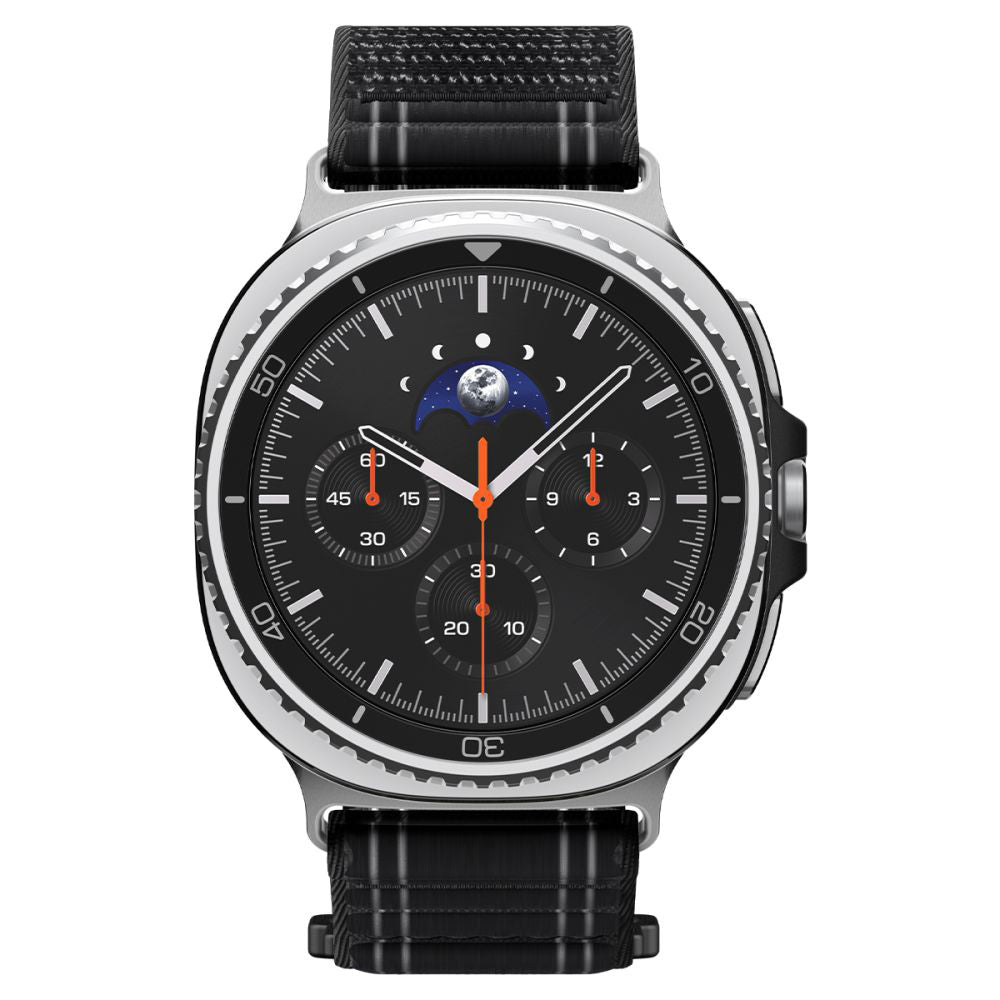 Spigen WBF0 Armband für Samsung Galaxy Watch8 / Watch8 Classic Series, Schwarz AMP10153