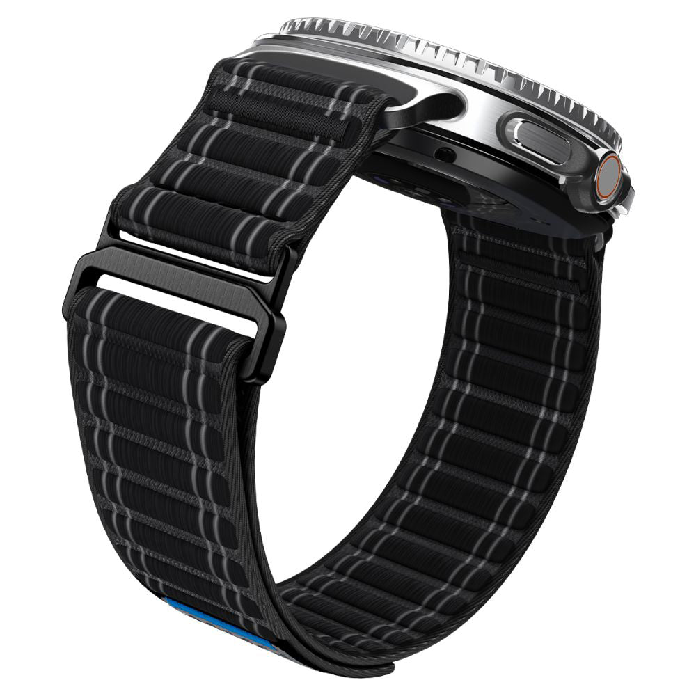 Spigen WBF0 Armband für Samsung Galaxy Watch8 / Watch8 Classic Series, Schwarz AMP10153