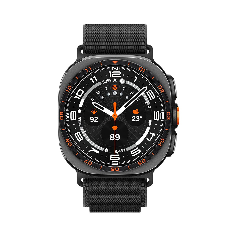Spigen WBF1 Armband für Samsung Galaxy Watch Ultra Series, Schwarz AMP11613