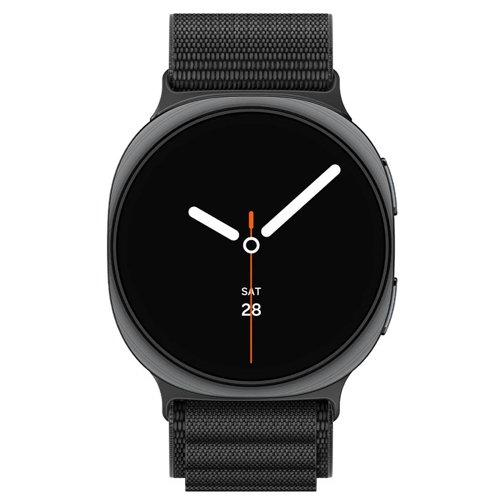 Spigen WBF1 Armband für Samsung Galaxy Watch9 / Watch8 / Watch8 Classic Series, Schwarz AMP11607