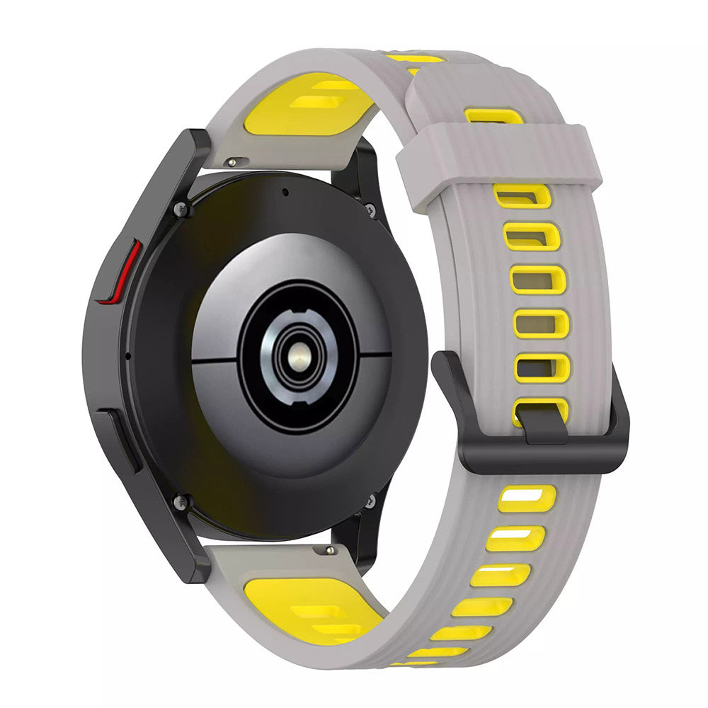 Techsuit W002 Armband für Samsung Galaxy Watch / Huawei Watch Series, 20mm, Grau