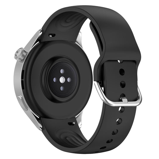 Techsuit W003 Armband für Huawei Watch / Xiaomi Watch Series, 22mm, Schwarz