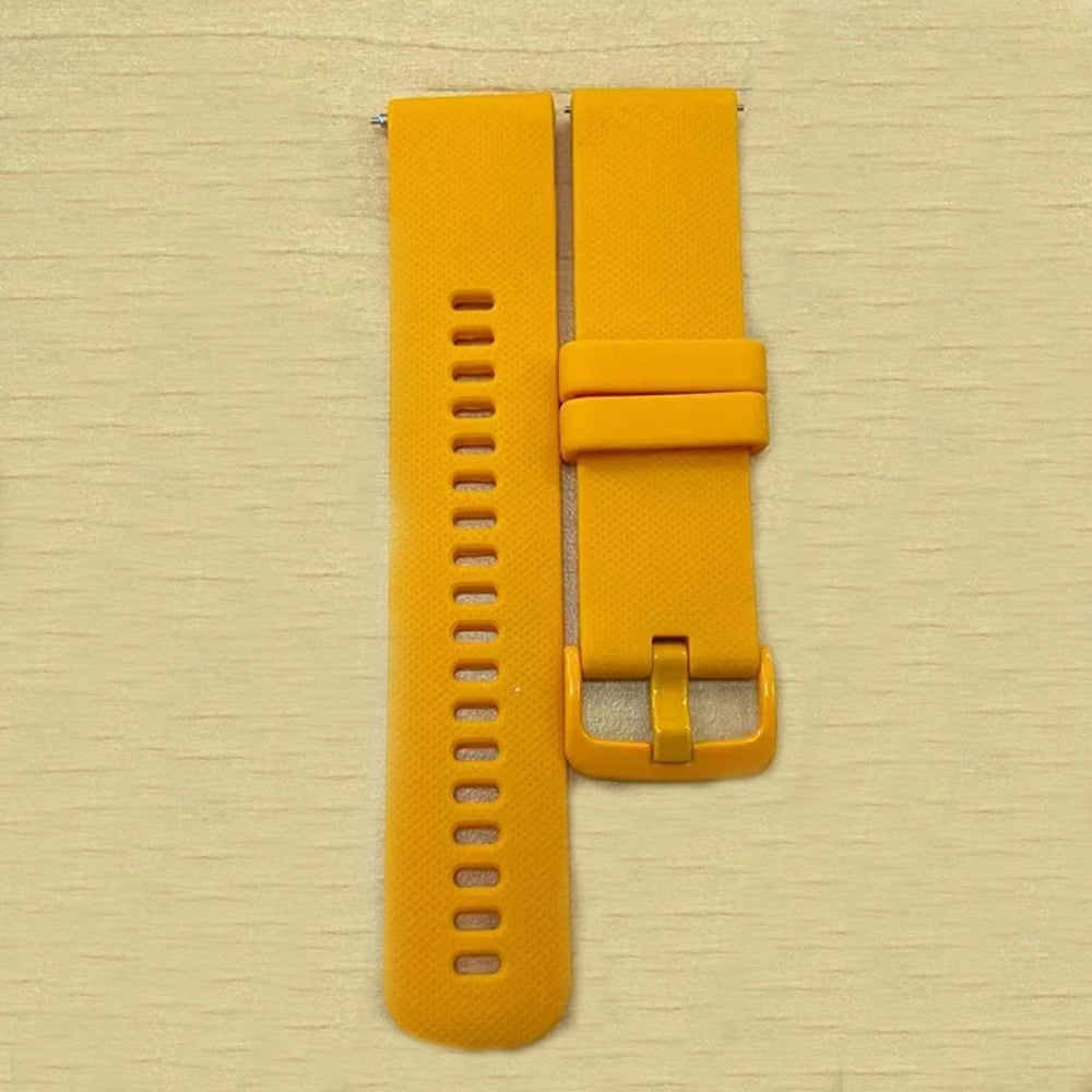 Techsuit W006 Armband für Samsung Galaxy Watch / Huawei Watch Series, 22mm, Orange