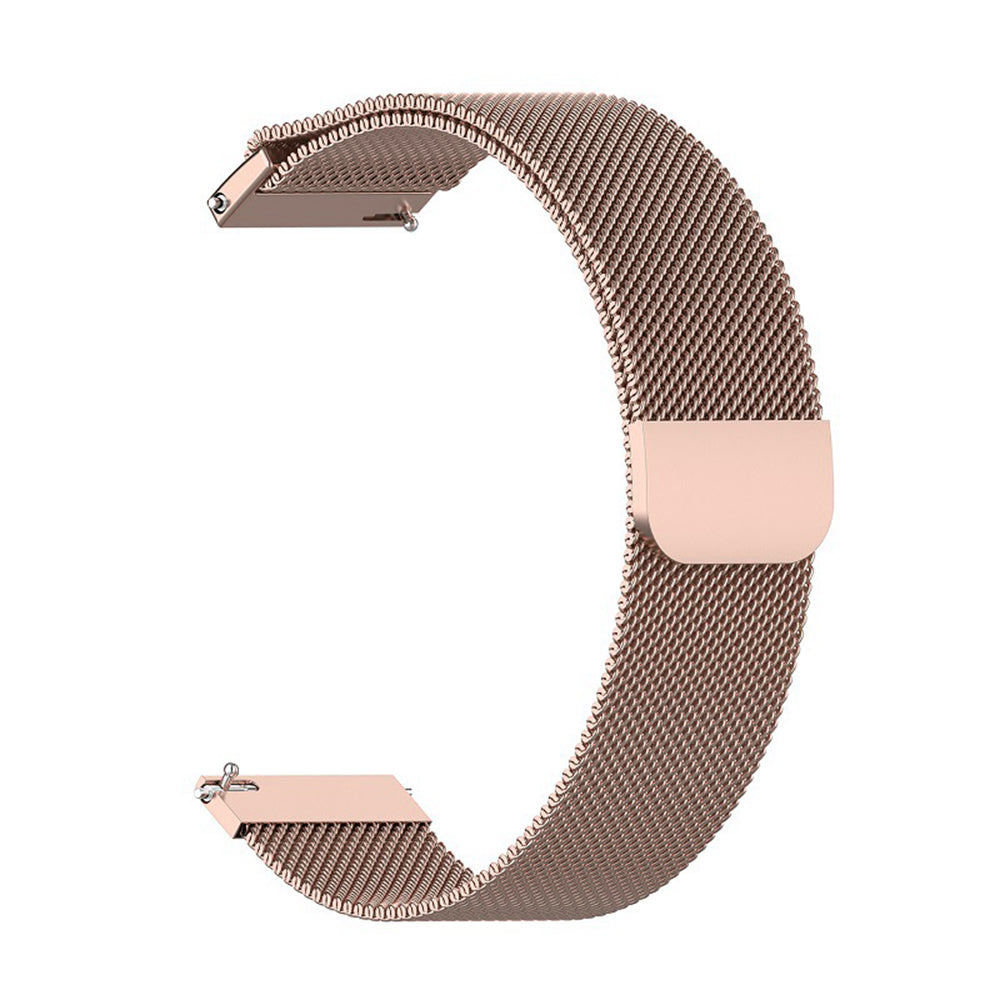 Techsuit W009 Armband für Huawei Watch / Garmin Watch Series, 18mm, Roségold