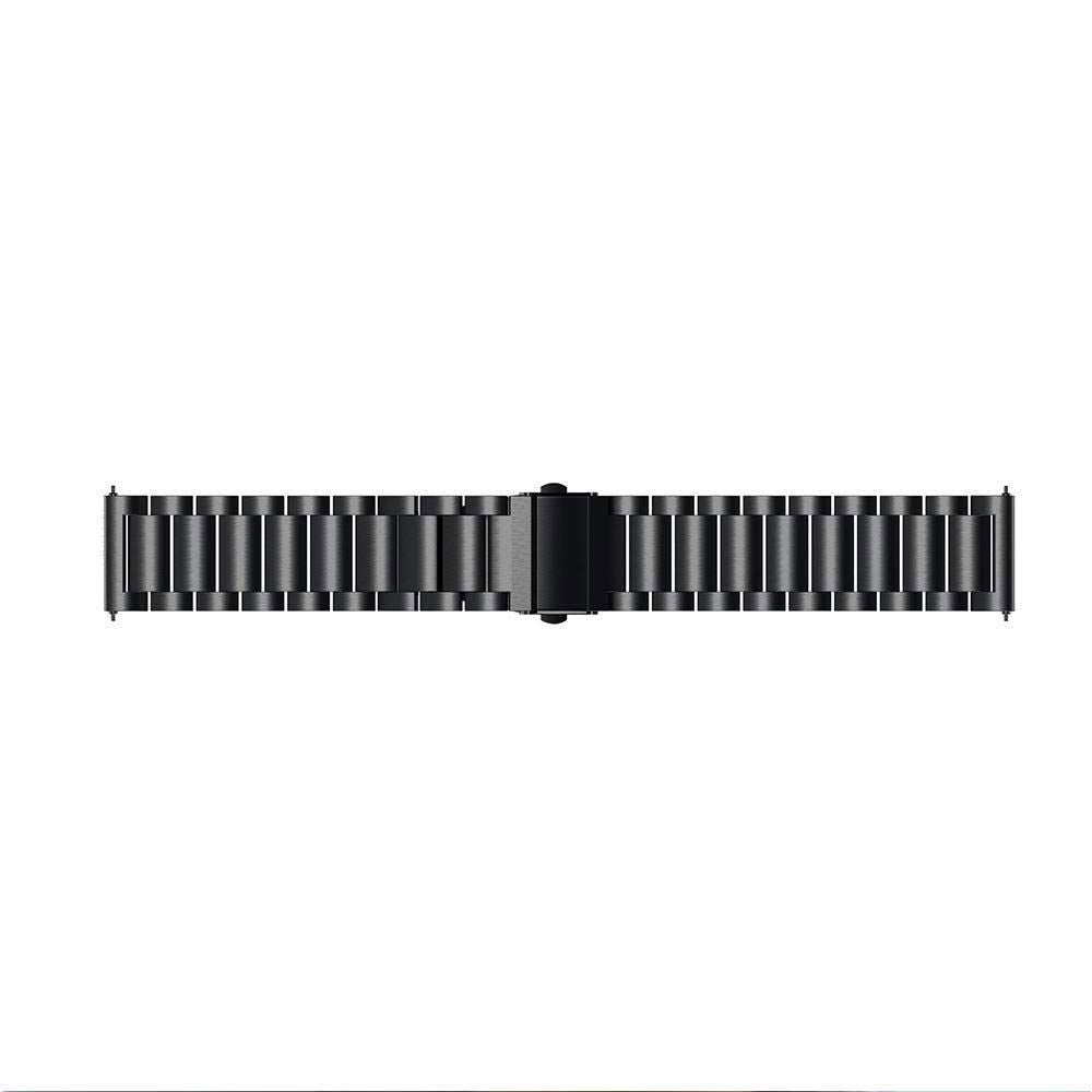 Techsuit W010 Armband für Huawei Watch / Garmin Watch Series, 18mm, Schwarz