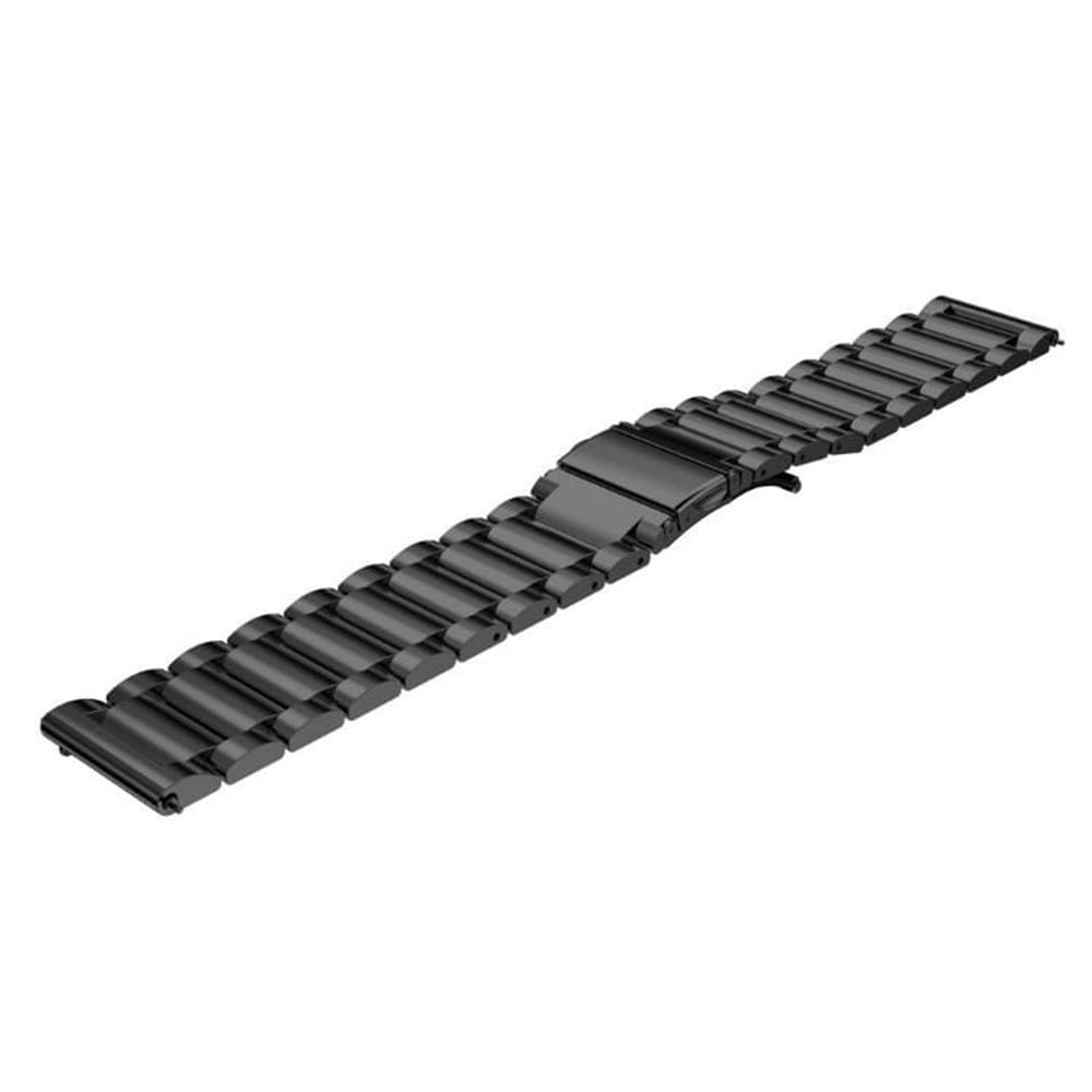 Techsuit W010 Armband für Samsung Galaxy Watch / Huawei Watch Series, 20mm, Schwarz
