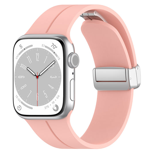 Techsuit W011 Armband für Apple Watch 49mm / 46mm / 45mm / 44mm / 42mm Serie, Rosa
