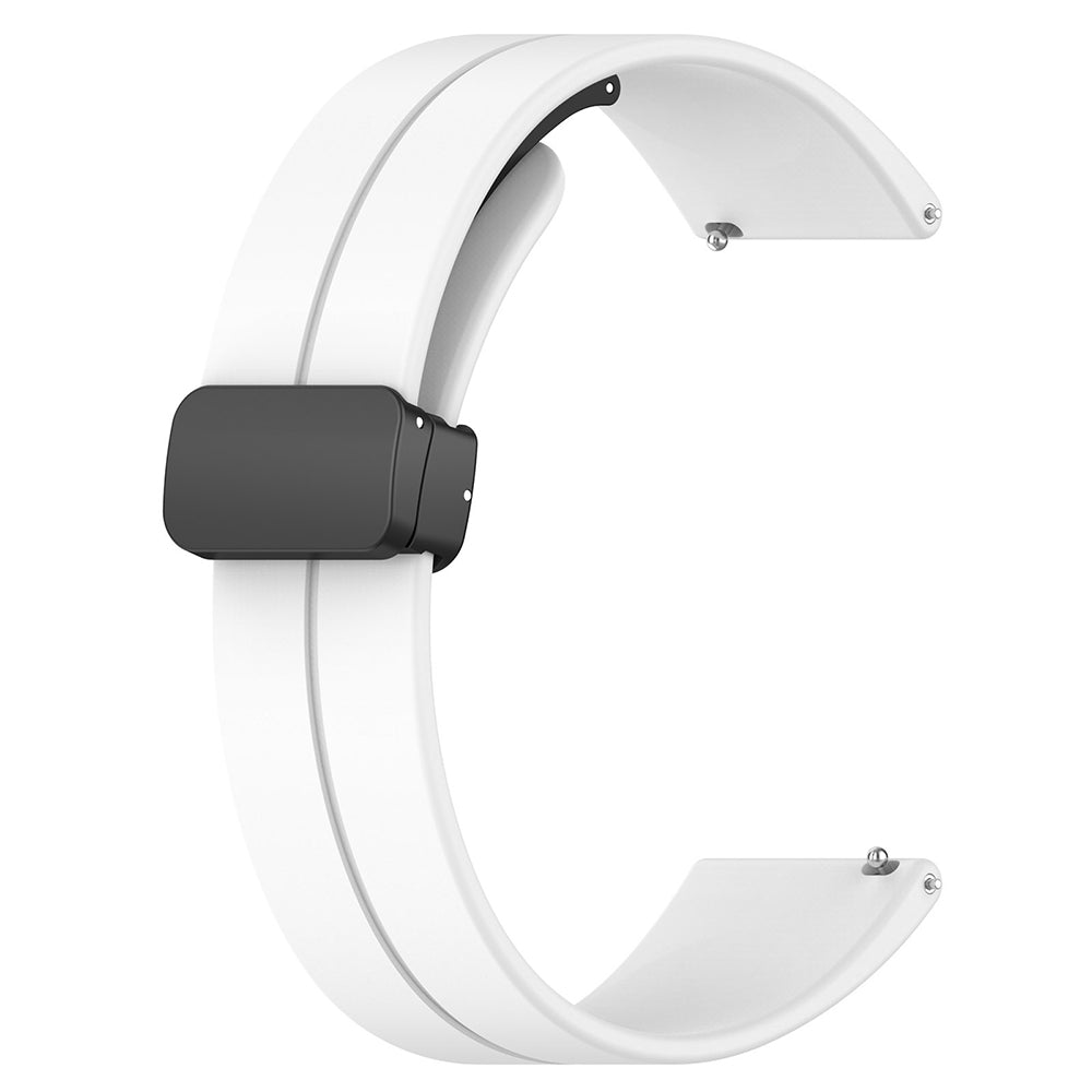 Techsuit W011 Armband für Huawei Watch / Garmin Watch Series, 18mm, Weiß