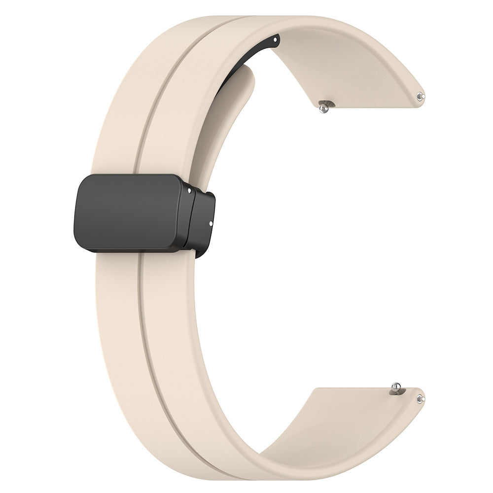Techsuit W011 Strap for Huawei Watch / Garmin Watch Series, 18mm, Beige
