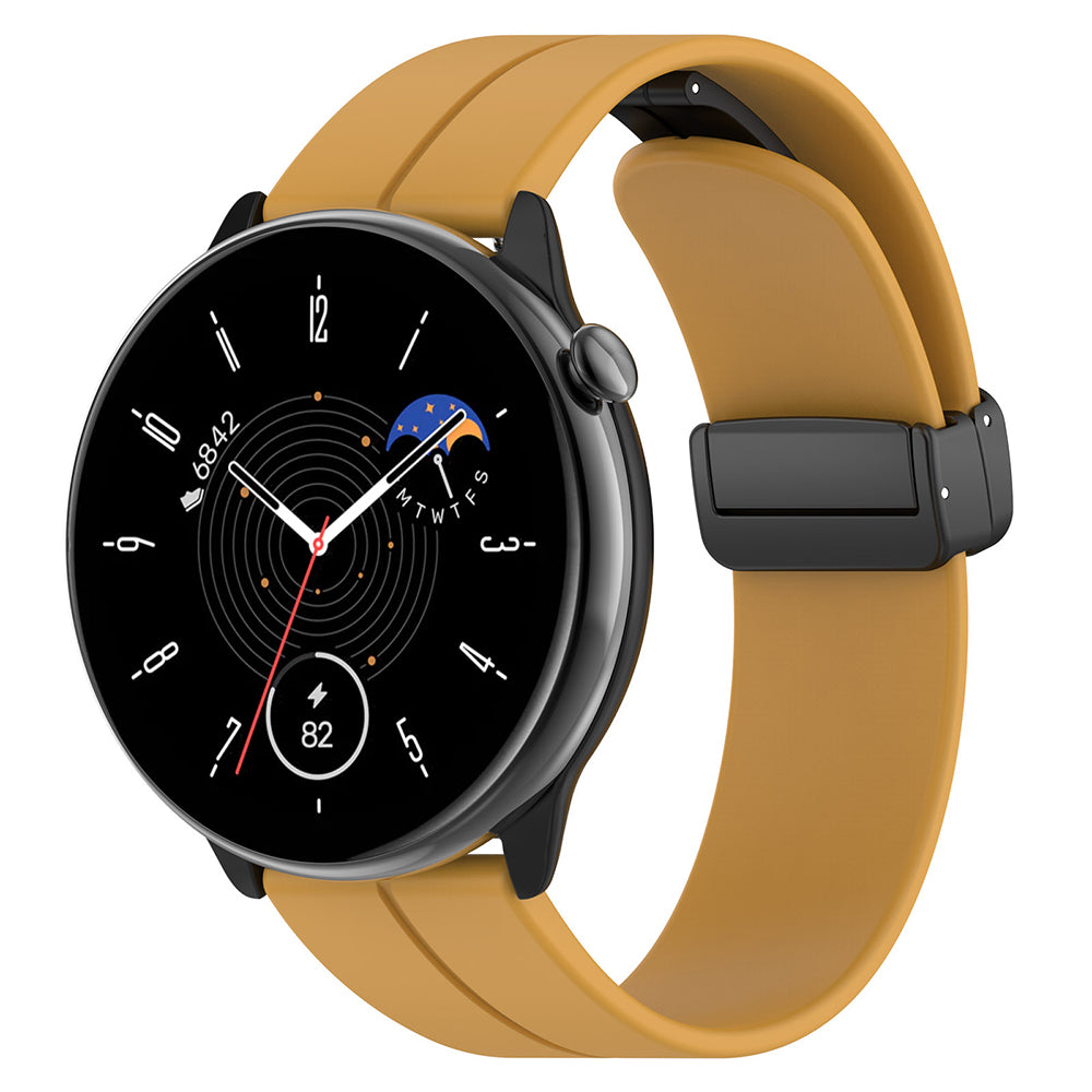 Techsuit W011 Armband für Huawei Watch / Garmin Watch Series, 18mm, Gelb