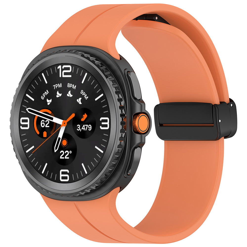 Techsuit W011 Armband für Samsung Galaxy Watch8 / Watch8 Classic Serie, Orange