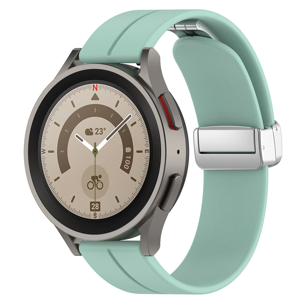 Techsuit W011 Armband für Samsung Galaxy Watch / Huawei Watch Series, 20mm, Grün.