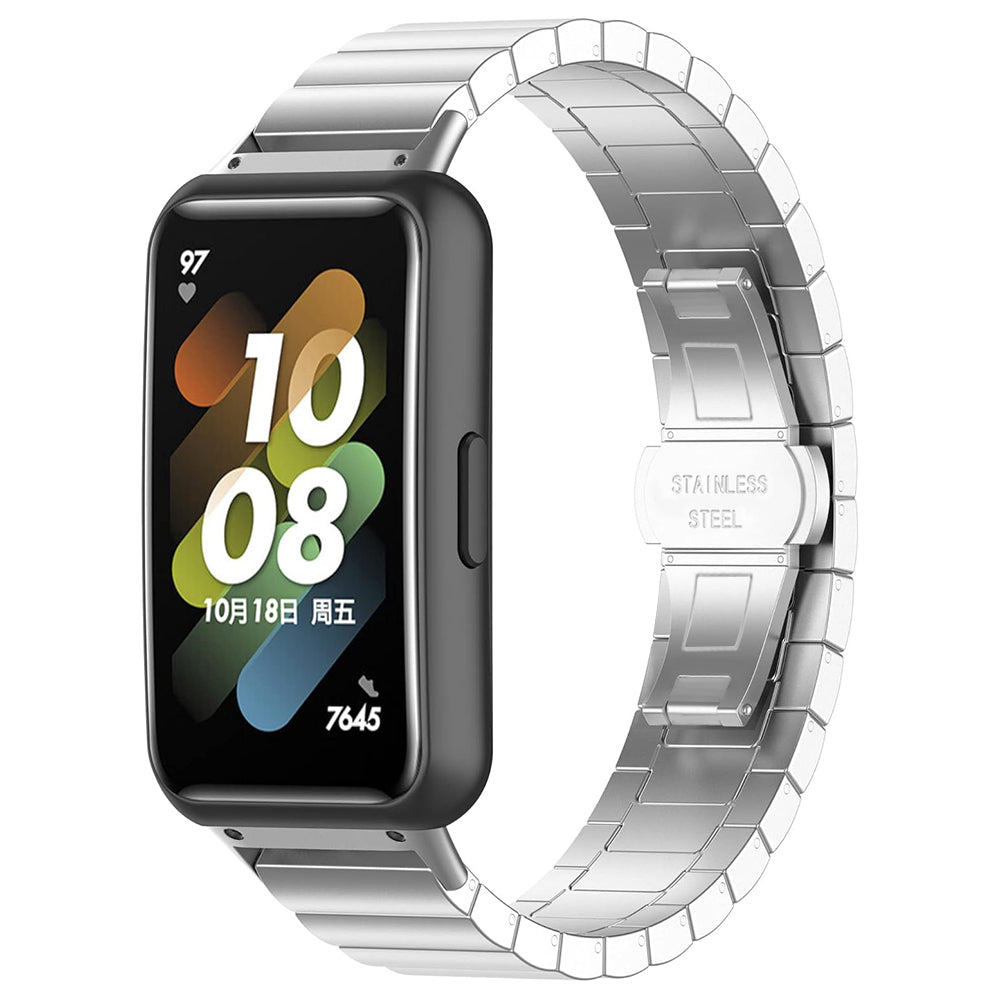 Techsuit W012 Armband für Garmin Watch Fenix Serie, 26mm, Silber