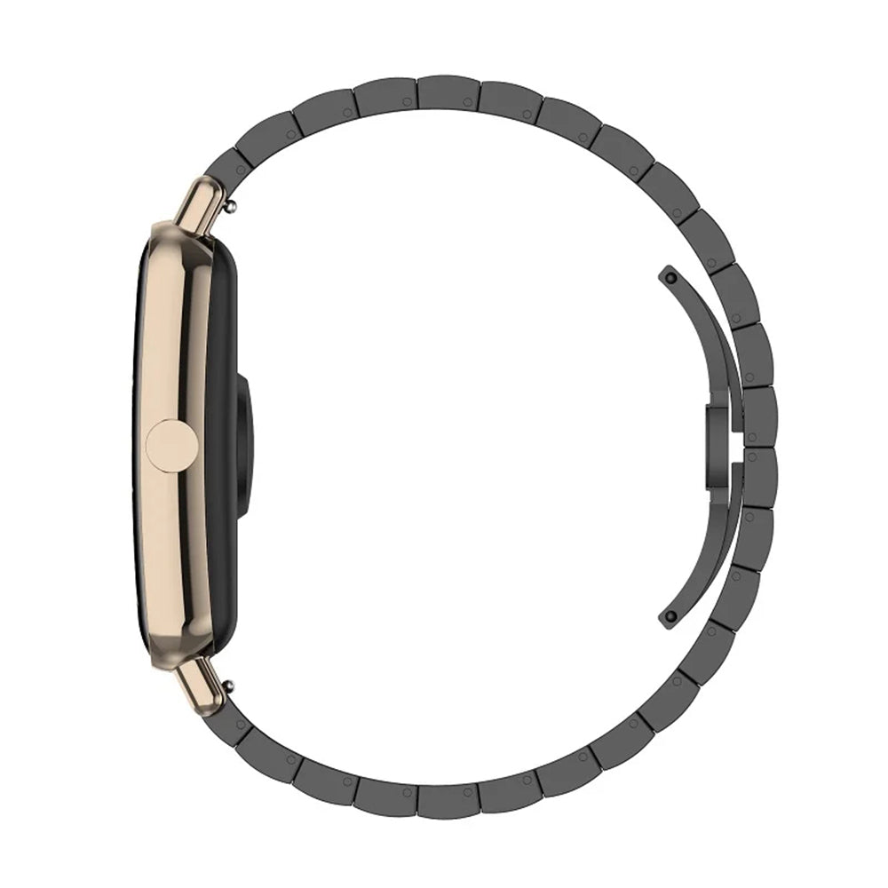 Techsuit W012 Armband für Samsung Galaxy Watch / Huawei Watch Series, 20mm, Schwarz