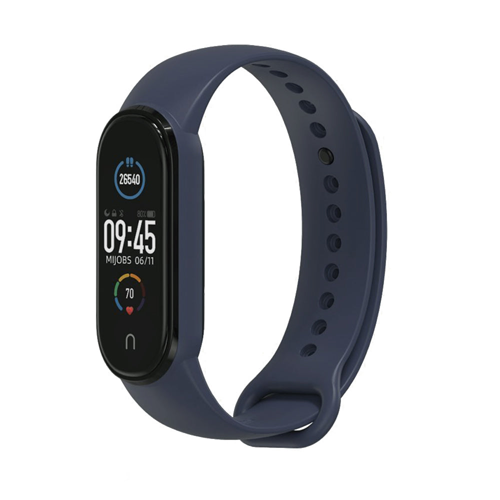 Techsuit W013 Armband für Xiaomi Band / Amazfit Band Series, Dunkelblau