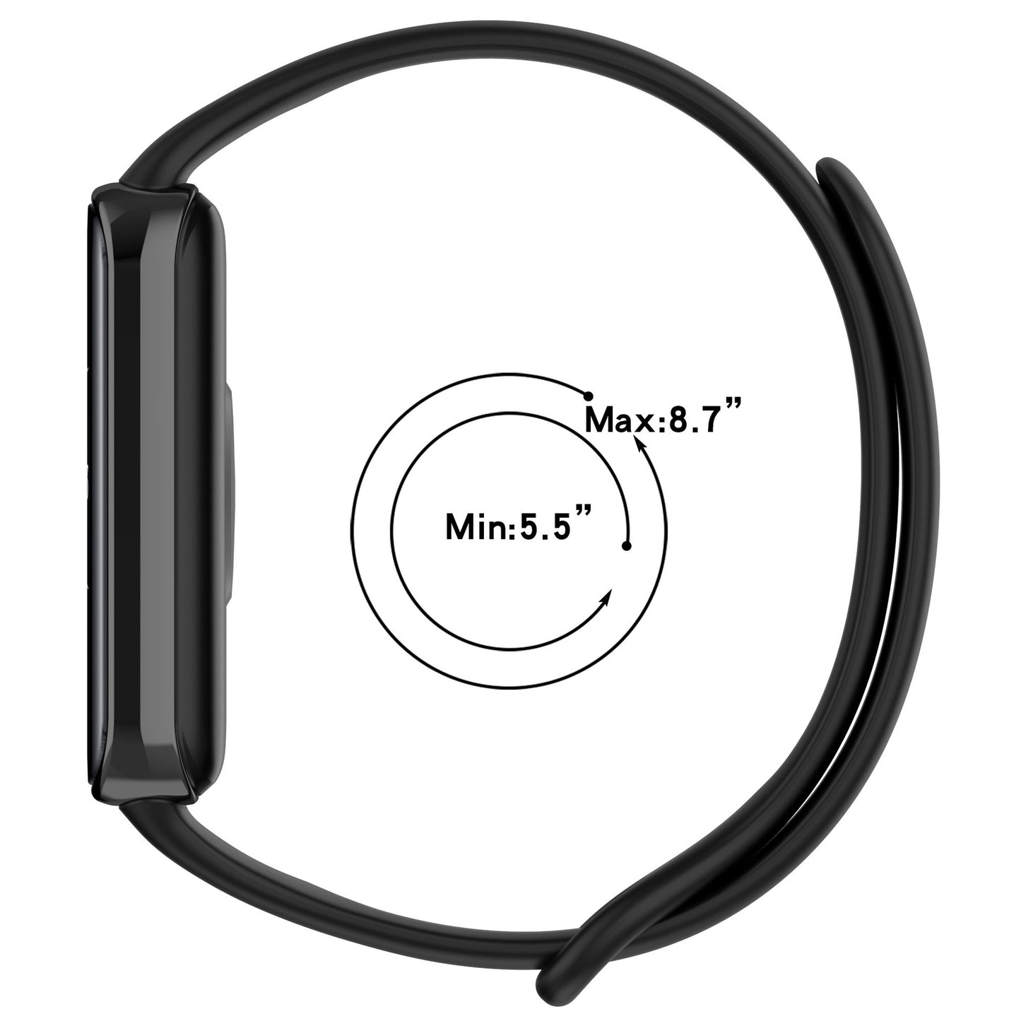 Techsuit W014 Armband für Honor Band 9, Rot