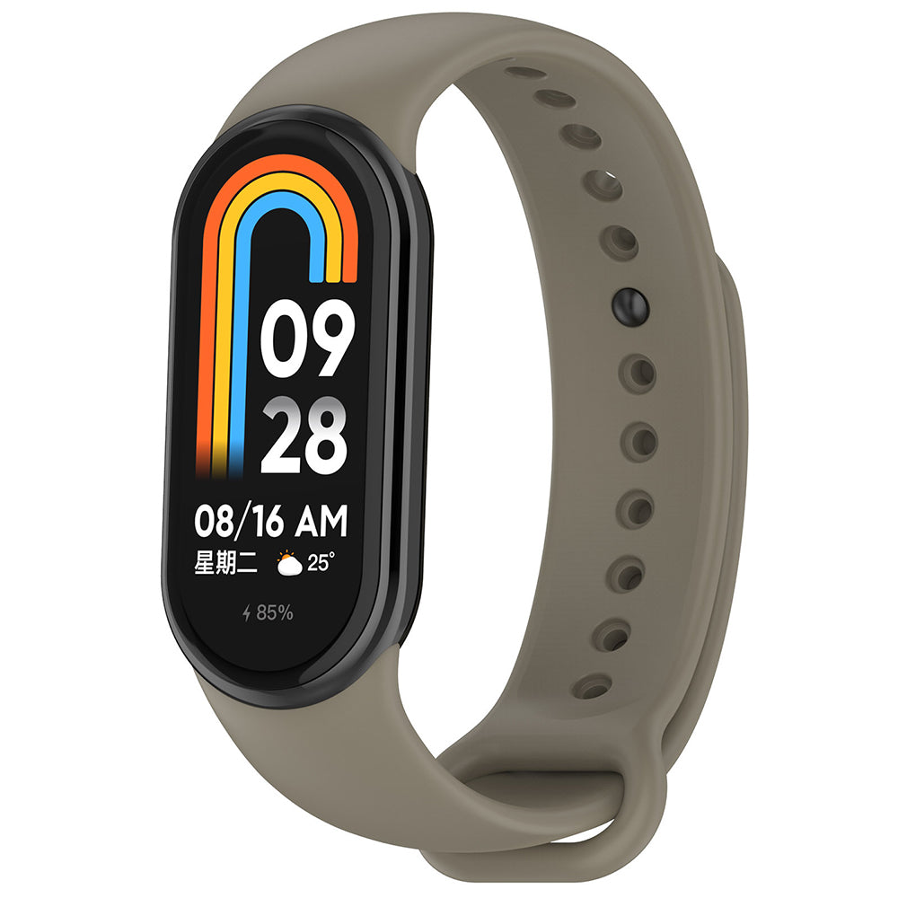 Techsuit Armband W014 für Xiaomi Smart Band 10 / 9 / 8, Grau