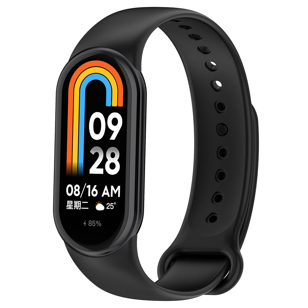 Techsuit Armband W014 für Xiaomi Smart Band 10 / 9 / 8, Schwarz
