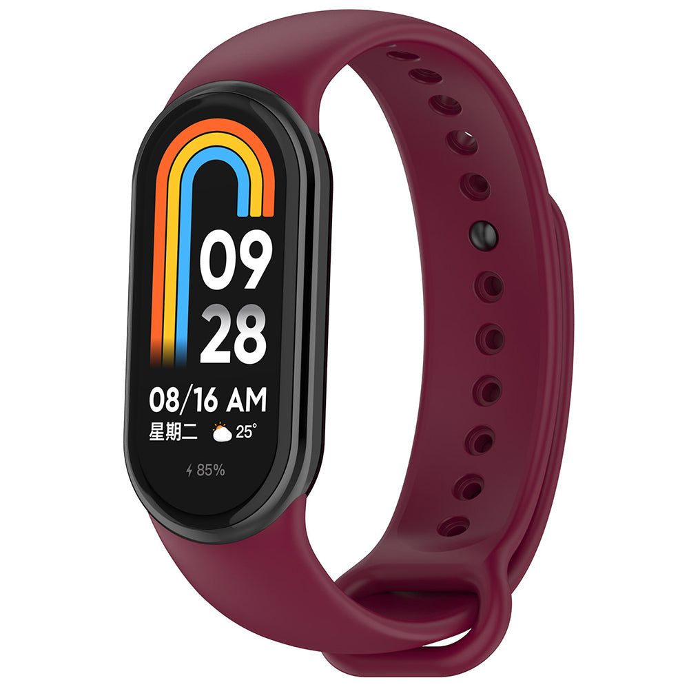 Techsuit W014 Armband für Xiaomi Smart Band 10 / 9 / 8, Dunkelrot