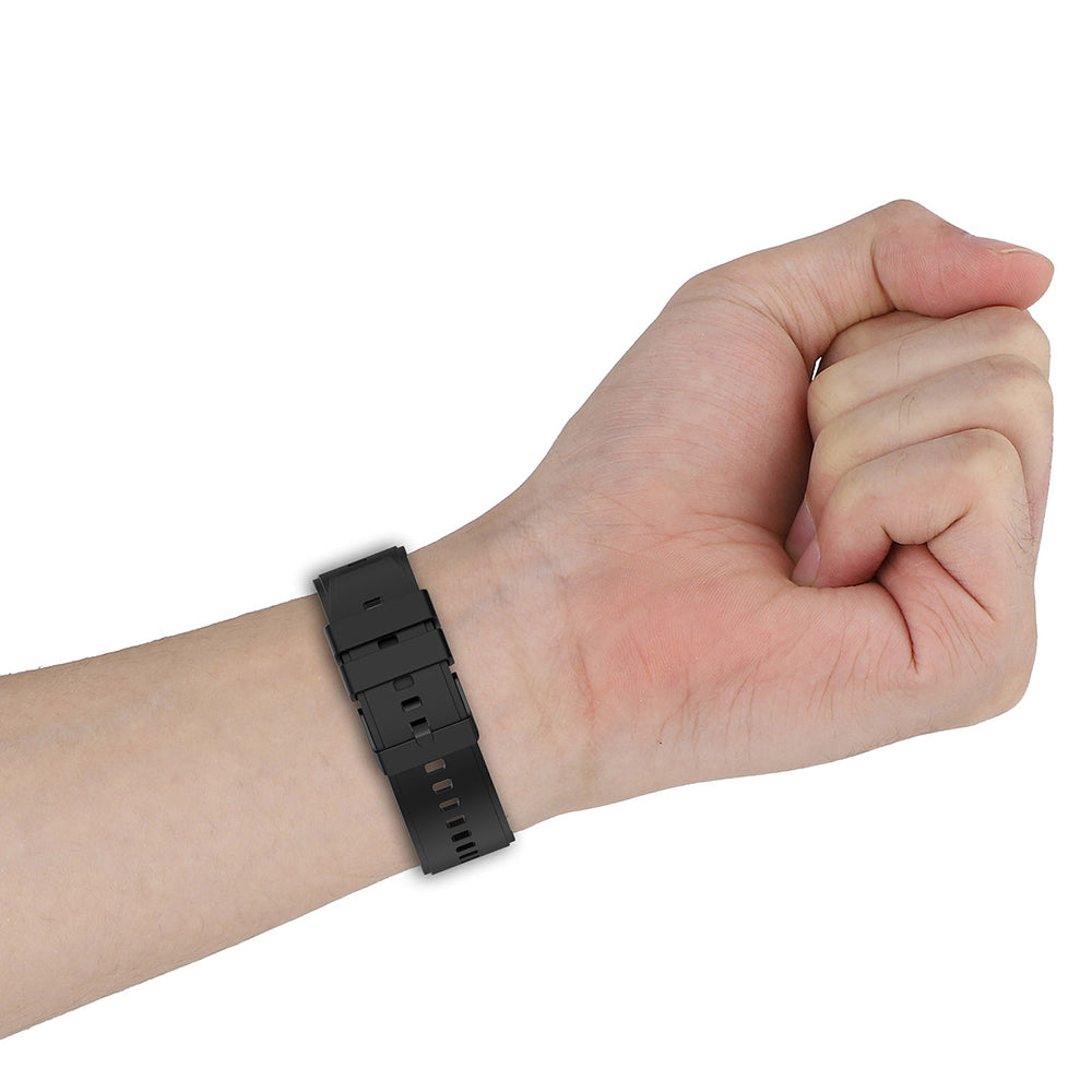 Techsuit W026 Armband für Huawei Watch / Xiaomi Watch Series, 22mm, Grau