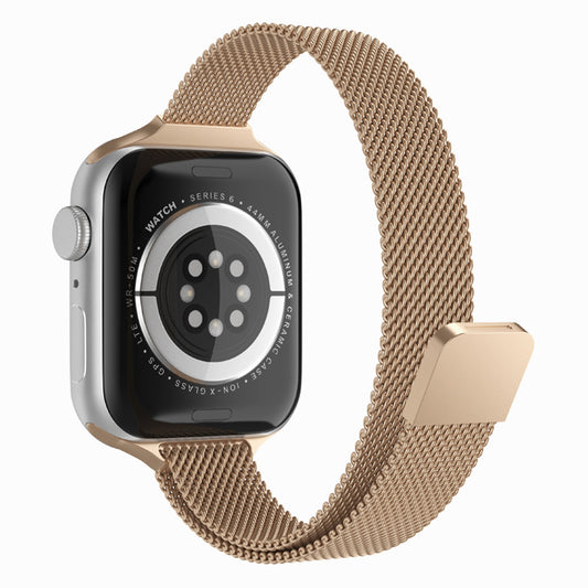 Techsuit W034 Armband für Apple Watch 49mm / 46mm / 45mm / 44mm / 42mm Serie, Gold