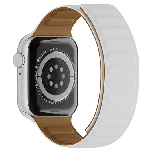 Techsuit W035 Armband für Apple Watch 42mm / 41mm / 40mm / 38mm Serie, Weiß