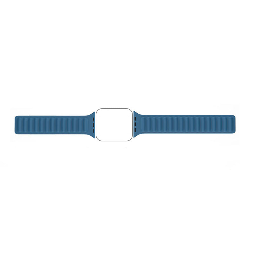 Techsuit W035 Armband für Apple Watch 42mm / 41mm / 40mm / 38mm Serie, Schwarz