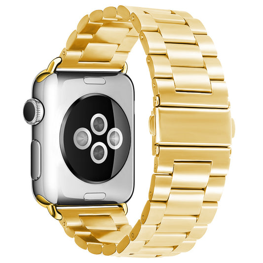 Techsuit W036 Armband für Apple Watch 42mm / 41mm / 40mm / 38mm Serie, Goldfarben