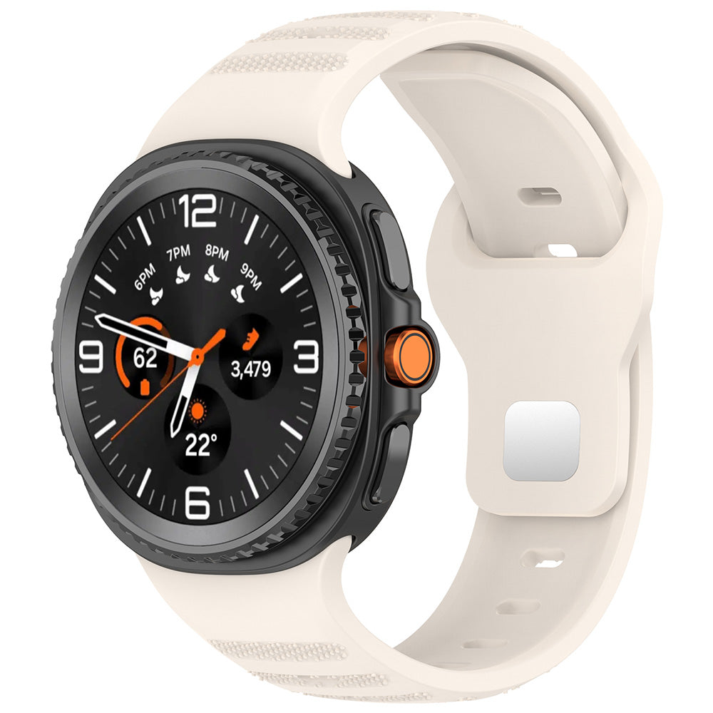Techsuit W050 Strap for Samsung Galaxy Watch 8 Classic / Watch8 44mm / Watch 8 40mm, Beige