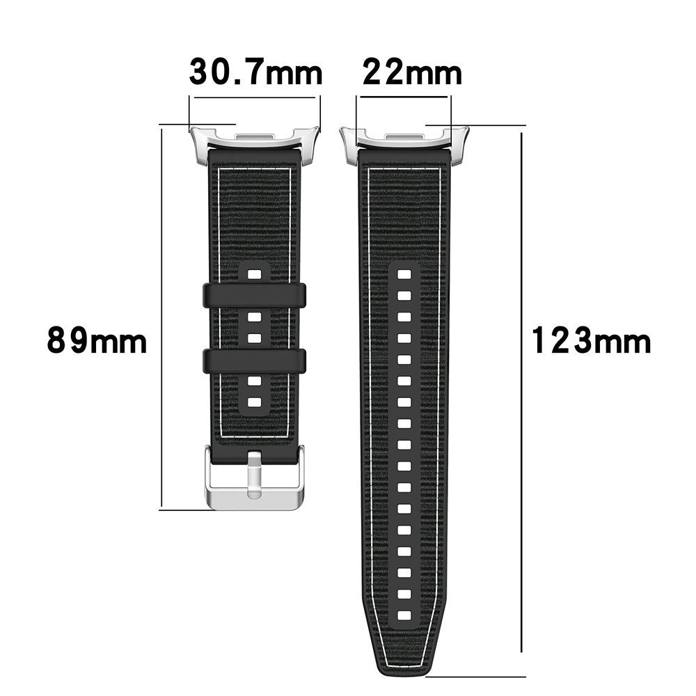 Techsuit Armband W051 für Samsung Galaxy Watch8 / Watch8 Classic Series, Grau