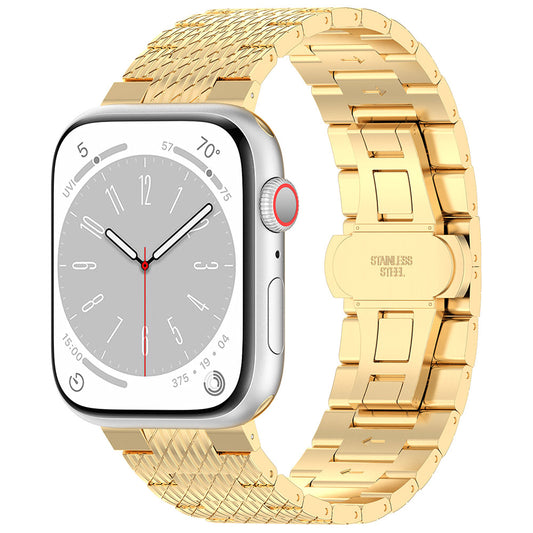 Techsuit W052 Strap for Apple Watch 42mm / 41mm / 40mm / 38mm Series, Gold