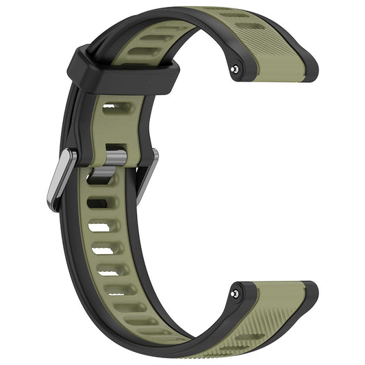 Techsuit W053 Armband für Huawei Watch / Garmin Watch Series, 18mm, Khaki