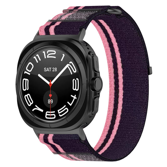 Techsuit W054 Armband für Samsung Galaxy Watch Ultra, Rosa Schwarz