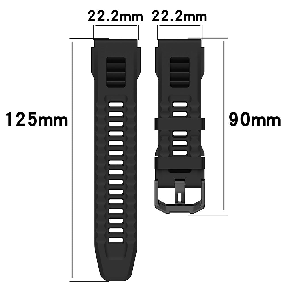 Techsuit W067 Armband für Amazfit T-Rex Ultra, Grau