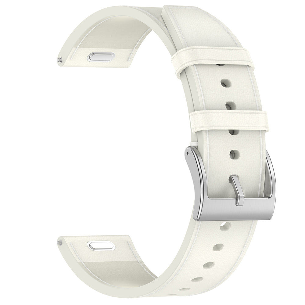 Techsuit W073 Armband für Samsung Galaxy Watch / Huawei Watch Series, 22mm, Weiß