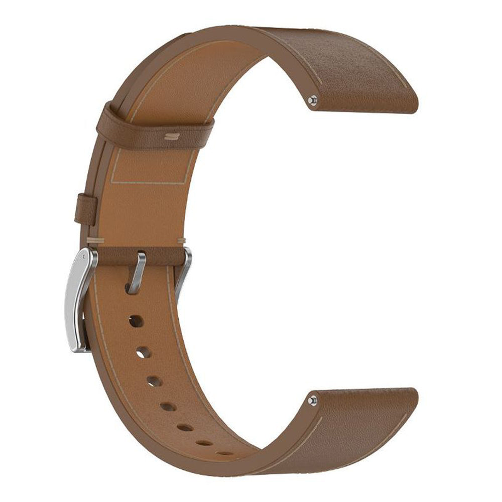 Techsuit W073 Armband für Samsung Galaxy Watch / Huawei Watch Series, 22mm, Braun