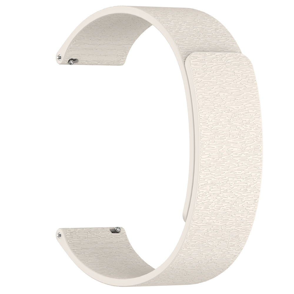 Techsuit W074 Armband für Samsung Galaxy Watch Series, 20mm, Beige