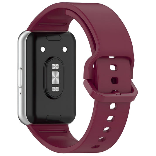 Techsuit Armband W086 für Samsung Galaxy Fit3 R39M, Weinrot