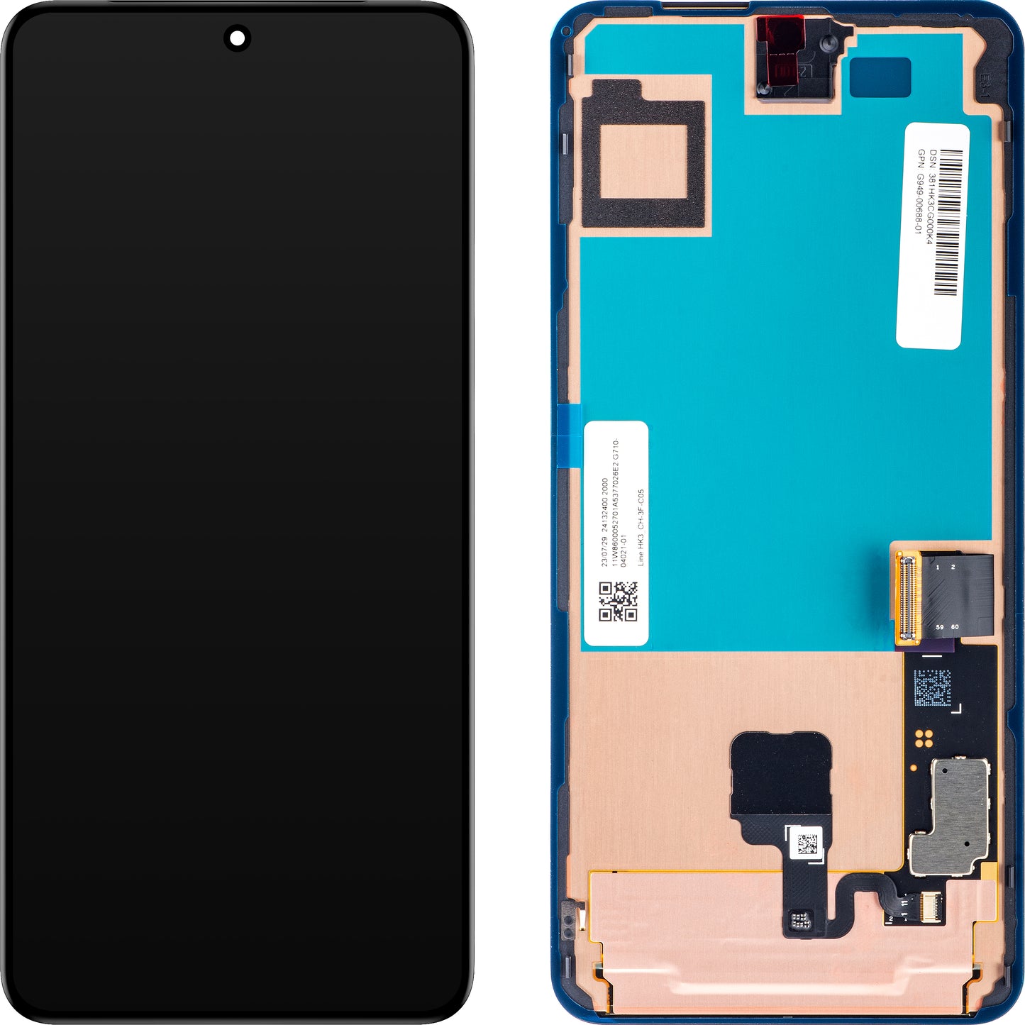 Display mit Touchscreen Google Pixel 8 Pro, Swap