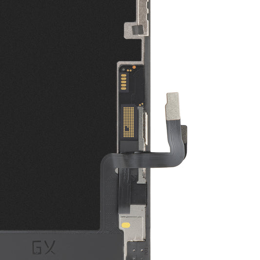 Touchscreen Display GX für Apple iPhone 12 / 12 Pro, mit Rahmen, OLED IC Movable Version, Schwarz
