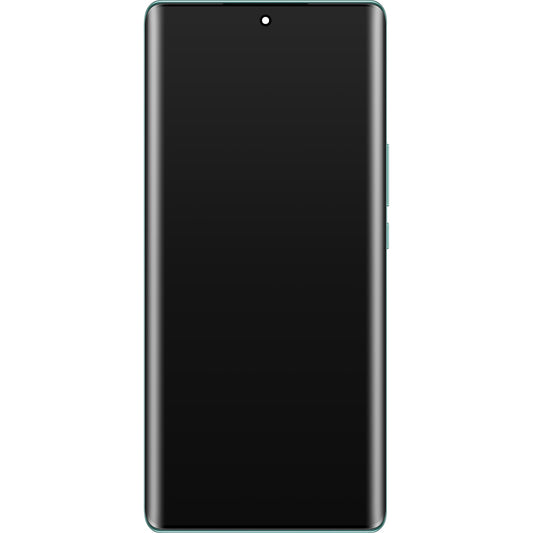 Touchscreen Display Touchscreen Honor Magic5 Lite, mit Rahmen und Akku, Smaragdgrün, Service Pack 0235AEMX