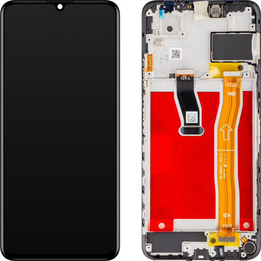 Display mit Touchscreen Huawei nova Y70, mit Rahmen, Midnight Black, Service Pack 02354WHN