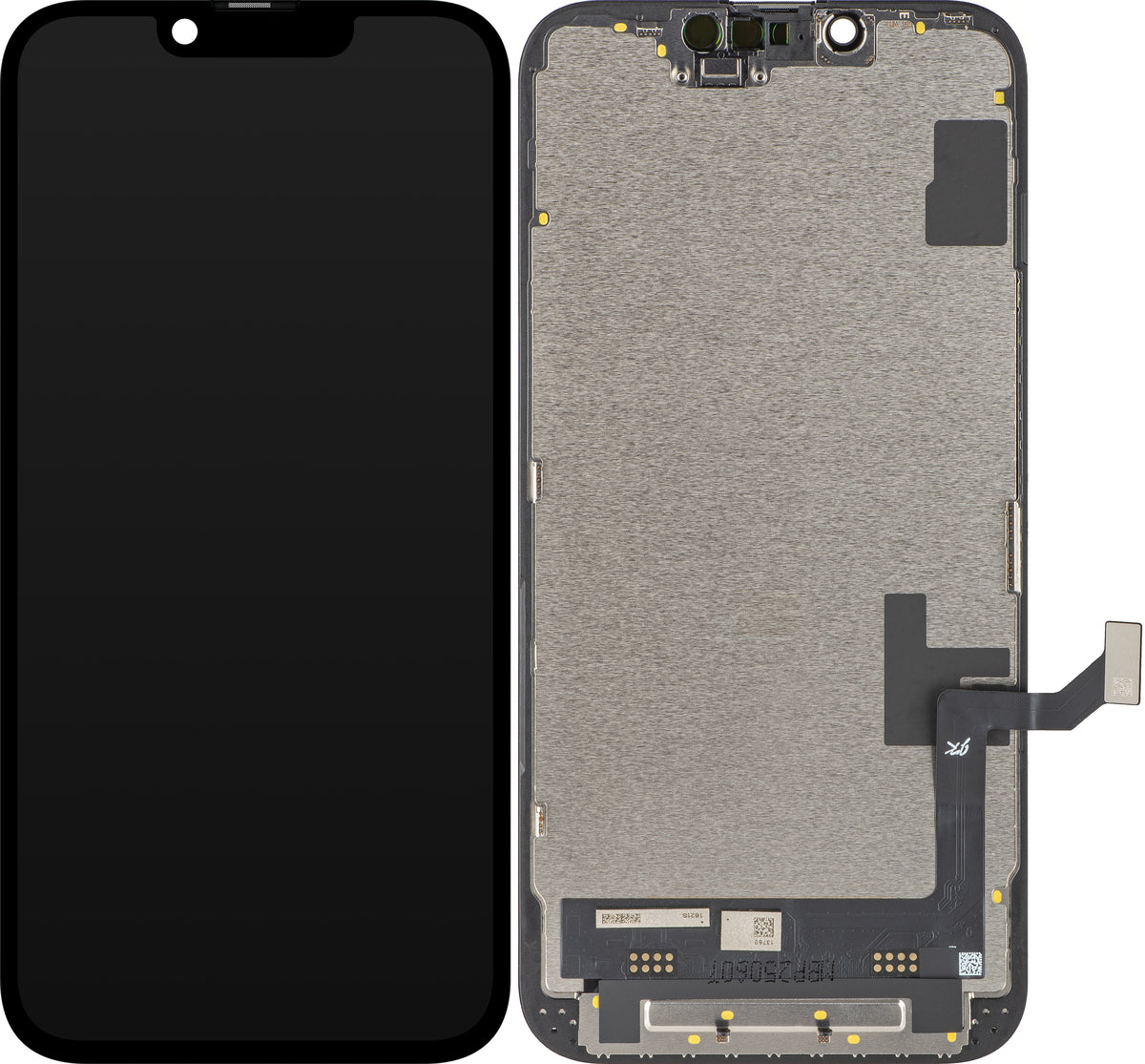 JK Touchscreen-Display für Apple iPhone 17e / 16e, mit Rahmen, LCD In-Cell IC beweglich Version, Schwarz