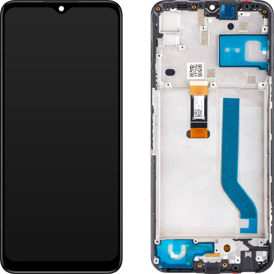 Motorola Moto Moto G50 5G Touchscreen Display, mit Rahmen, Schwarz, Service Pack 5D68C18927