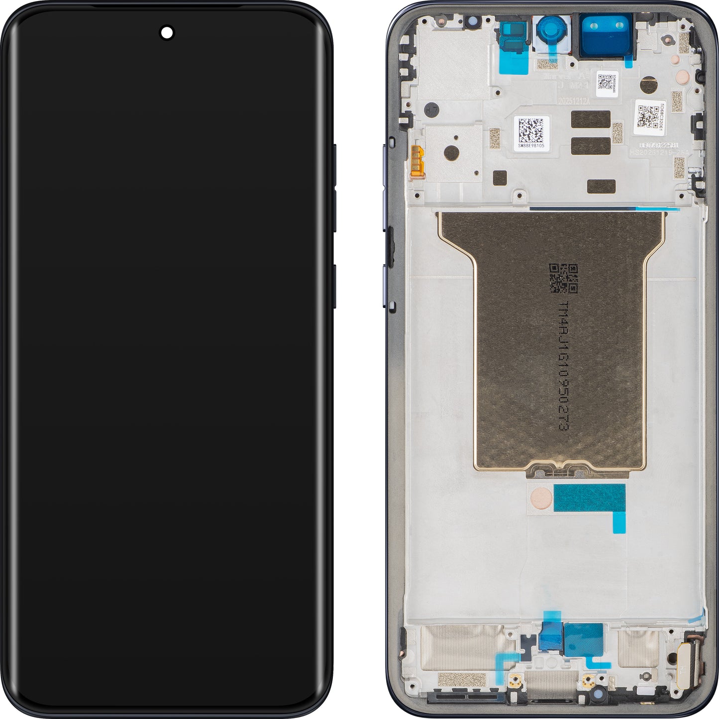 Motorola Edge 70 Fusion Display with Touchscreen, with Frame, Navy Blue (Pantone Silhouette), Service Pack 5D68C32061