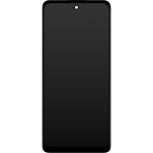 Motorola Moto Moto E32 Touchscreen Display mit Rahmen, Schwarz, Service Pack 5D68C20684